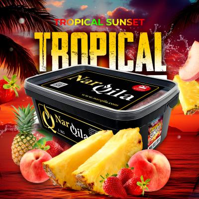 NARQILA TROPICAL SUNSET - Shisha Cocktail 1 KG